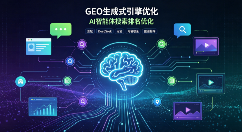 洪湖市GEO 浪潮来袭：生成式引擎优化崛起，创作者争抢豆包、DeepSeek、元宝智能体流量入口